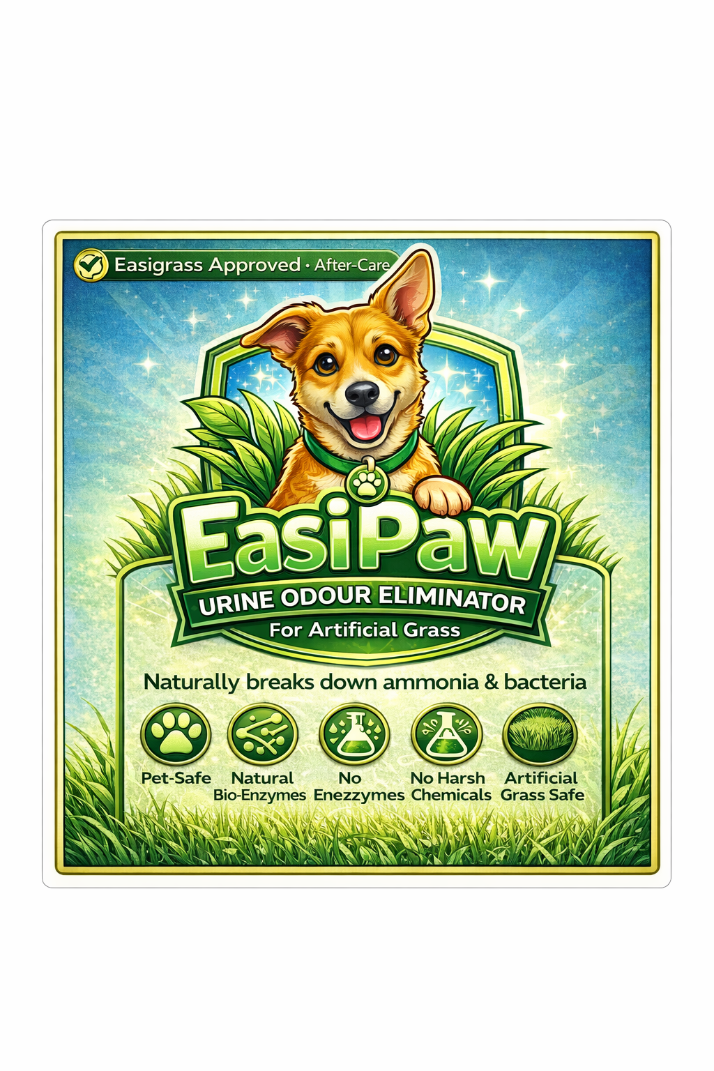Easigrass Approved After-Care badge